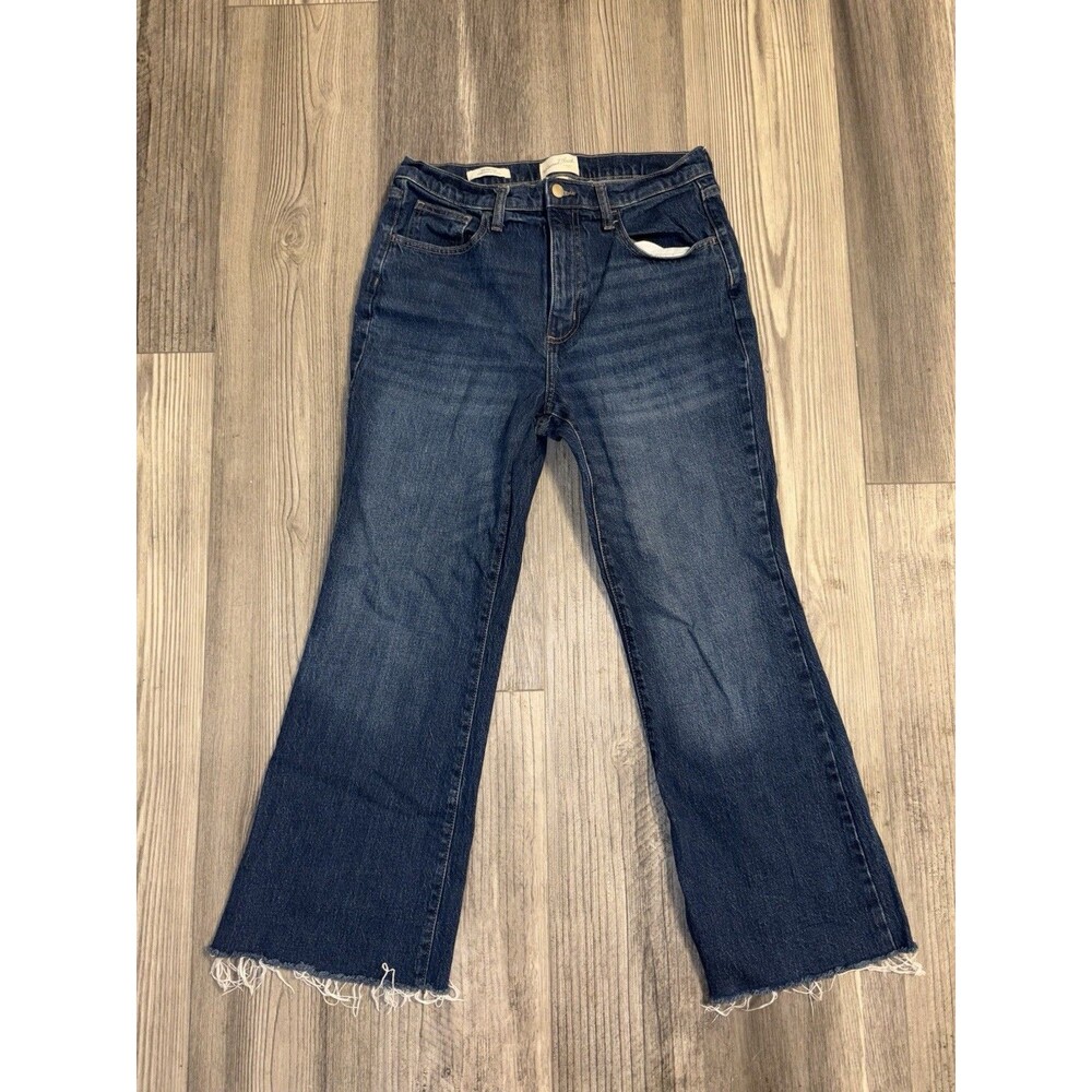 Universal Threads Women's High-Rise Flare Wide Leg Jeans Stretch  10R x 29L